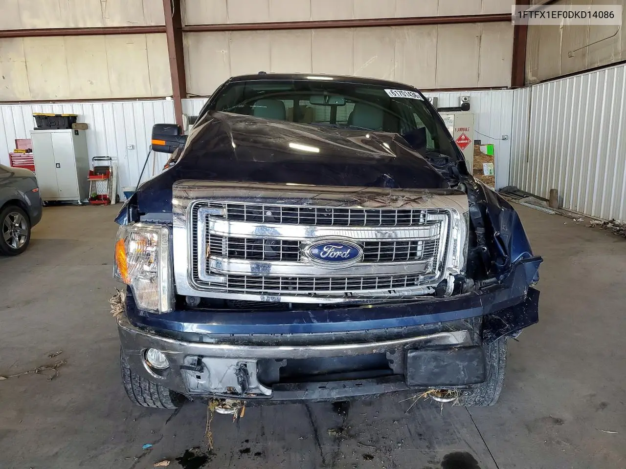 2013 Ford F150 Super Cab VIN: 1FTFX1EF0DKD14086 Lot: 61701436