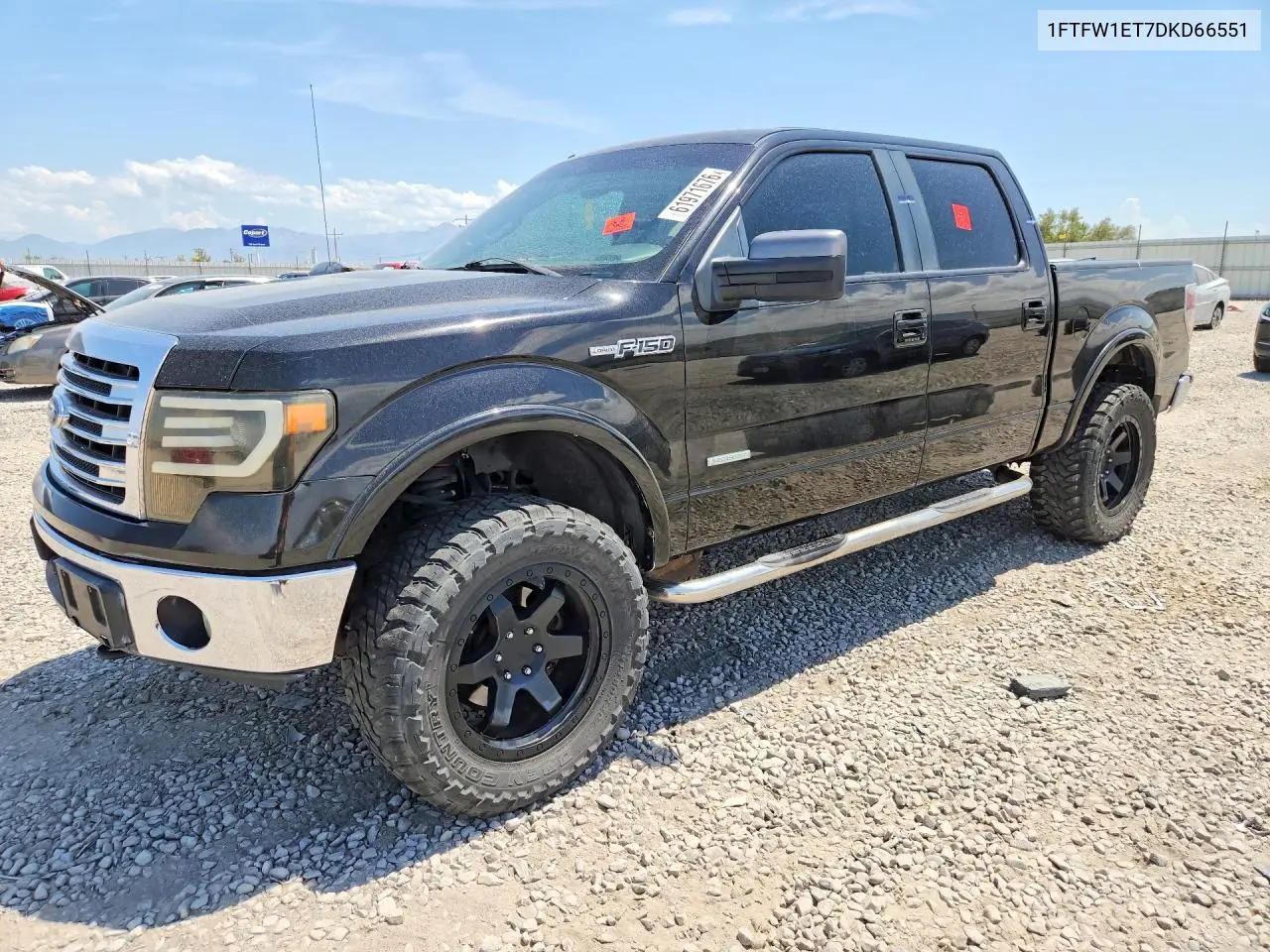 2013 Ford F150 Supercrew VIN: 1FTFW1ET7DKD66551 Lot: 61971676