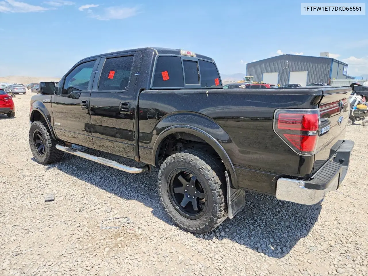 2013 Ford F150 Supercrew VIN: 1FTFW1ET7DKD66551 Lot: 61971676