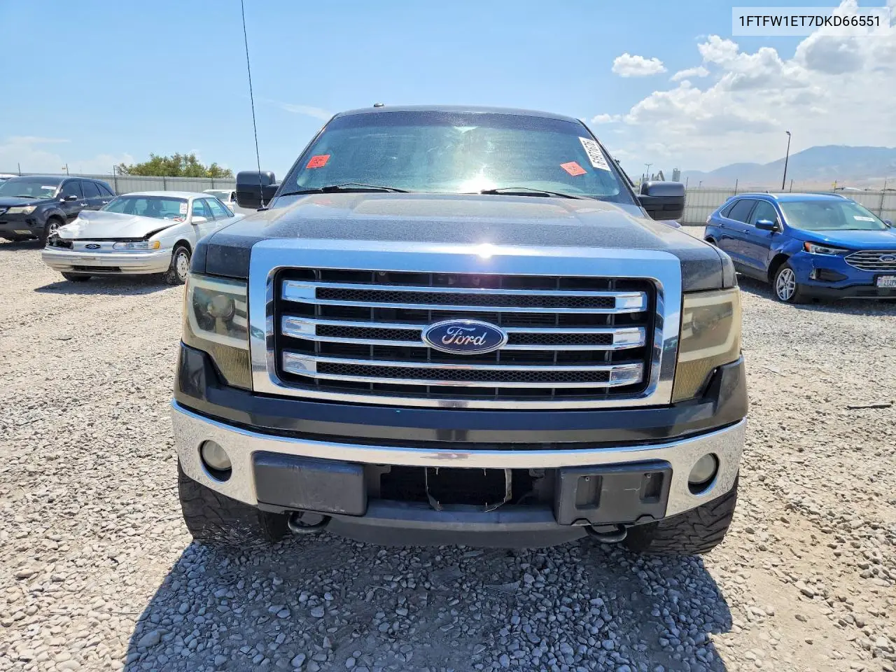 2013 Ford F150 Supercrew VIN: 1FTFW1ET7DKD66551 Lot: 61971676