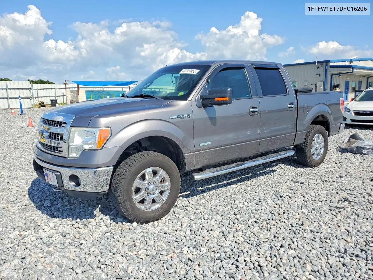 1FTFW1ET7DFC16206 2013 Ford F150 Supercrew