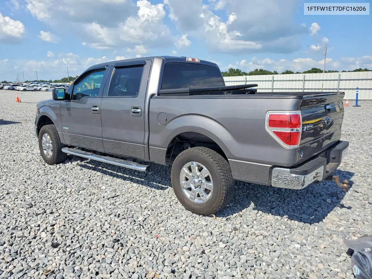 1FTFW1ET7DFC16206 2013 Ford F150 Supercrew