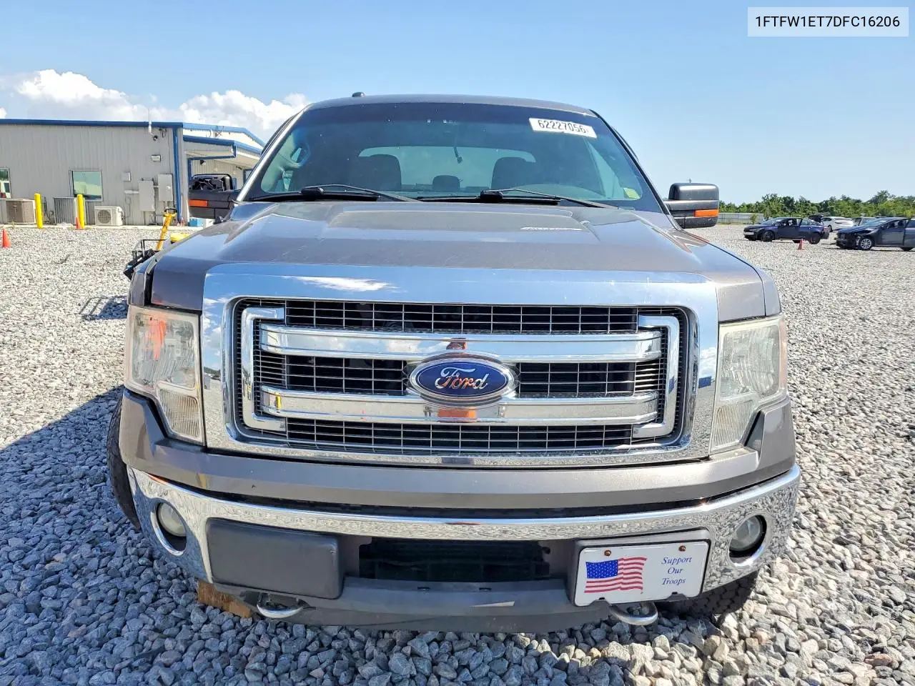 1FTFW1ET7DFC16206 2013 Ford F150 Supercrew