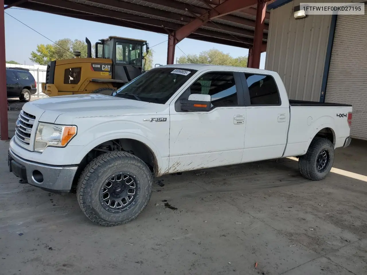 1FTFW1EF0DKD27195 2013 Ford F150 Supercrew