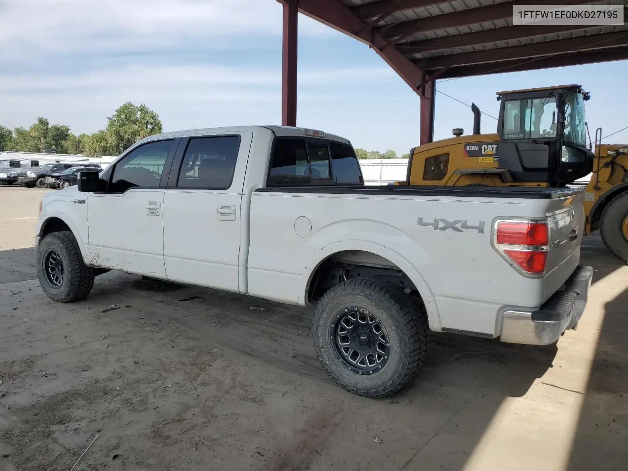 1FTFW1EF0DKD27195 2013 Ford F150 Supercrew