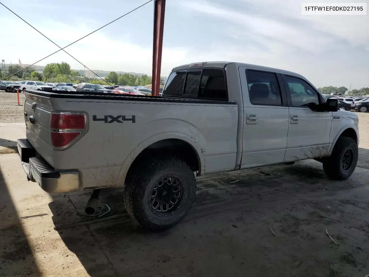 1FTFW1EF0DKD27195 2013 Ford F150 Supercrew