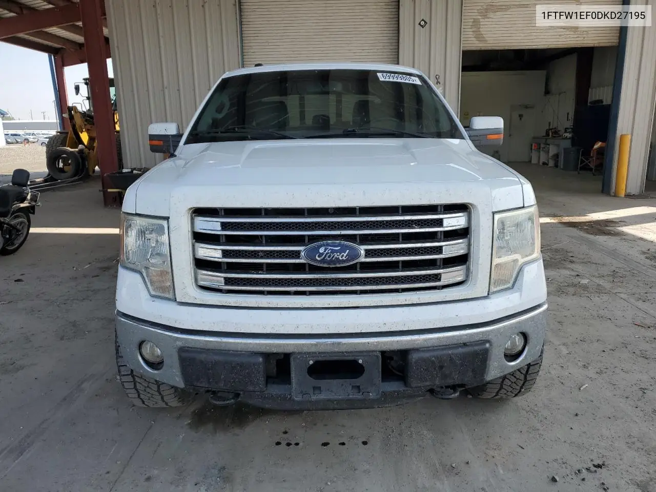 1FTFW1EF0DKD27195 2013 Ford F150 Supercrew