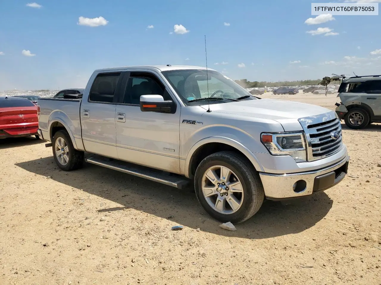 1FTFW1CT6DFB75053 2013 Ford F150 Supercrew