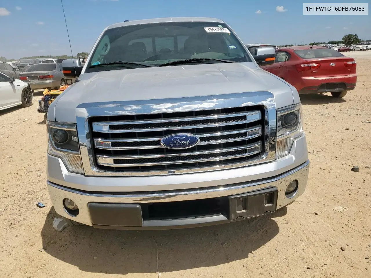 1FTFW1CT6DFB75053 2013 Ford F150 Supercrew