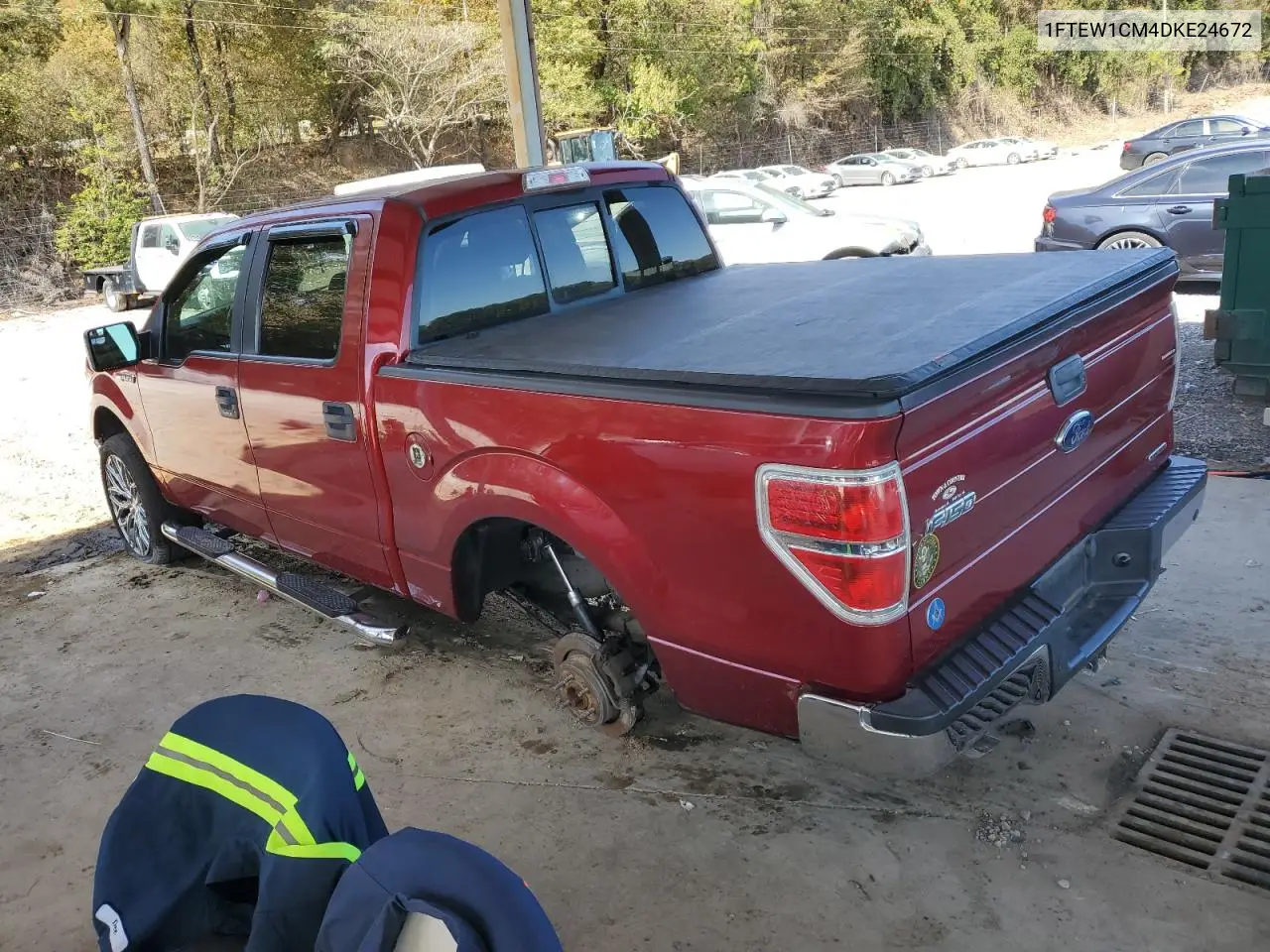 1FTEW1CM4DKE24672 2013 Ford F150 Supercrew