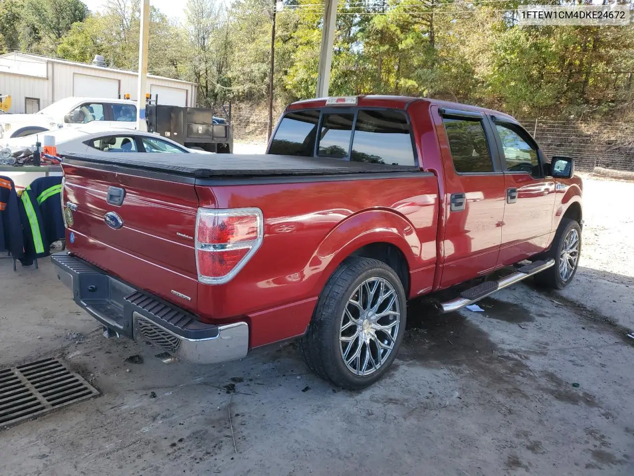 1FTEW1CM4DKE24672 2013 Ford F150 Supercrew