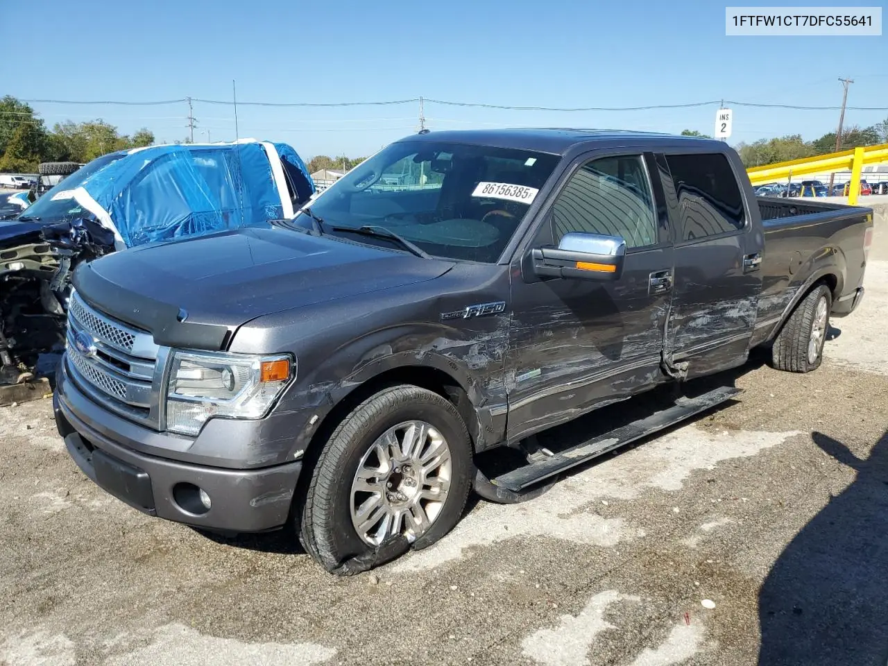 1FTFW1CT7DFC55641 2013 Ford F150 Supercrew
