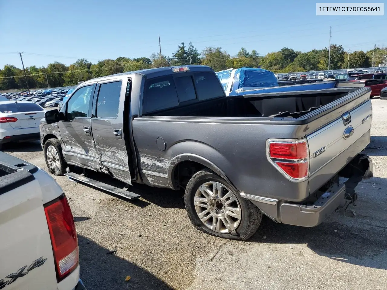 1FTFW1CT7DFC55641 2013 Ford F150 Supercrew