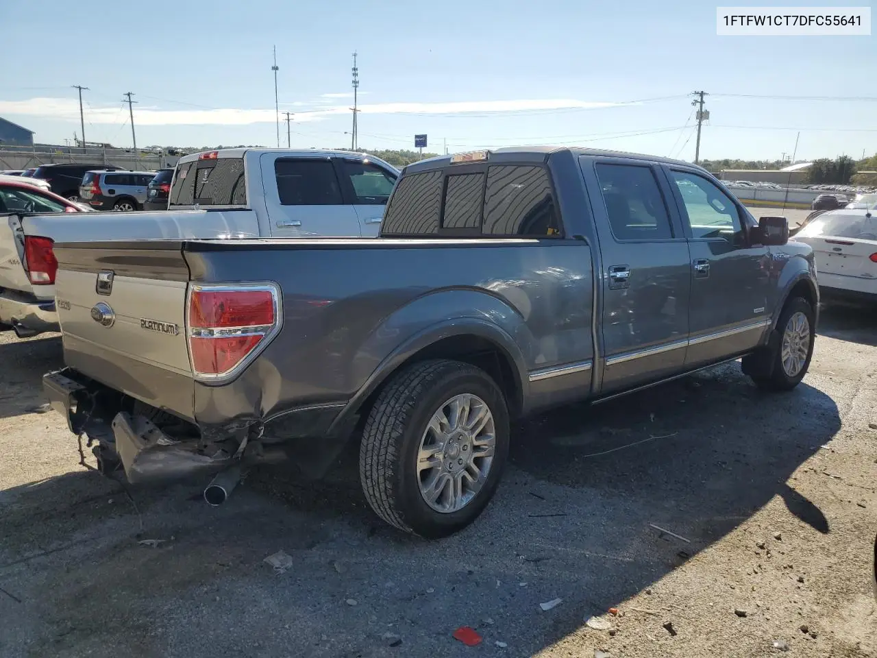 1FTFW1CT7DFC55641 2013 Ford F150 Supercrew