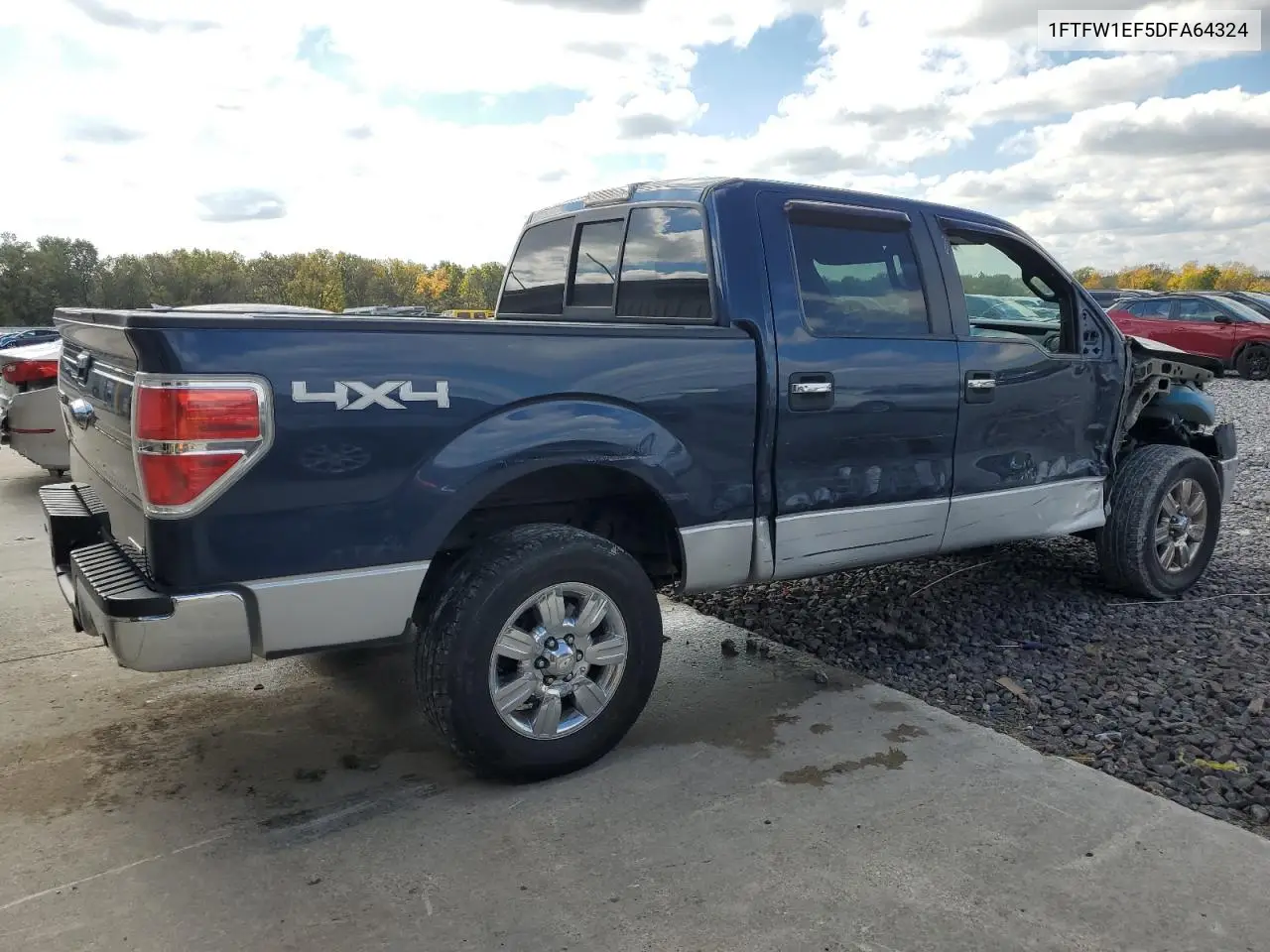 1FTFW1EF5DFA64324 2013 Ford F150 Supercrew