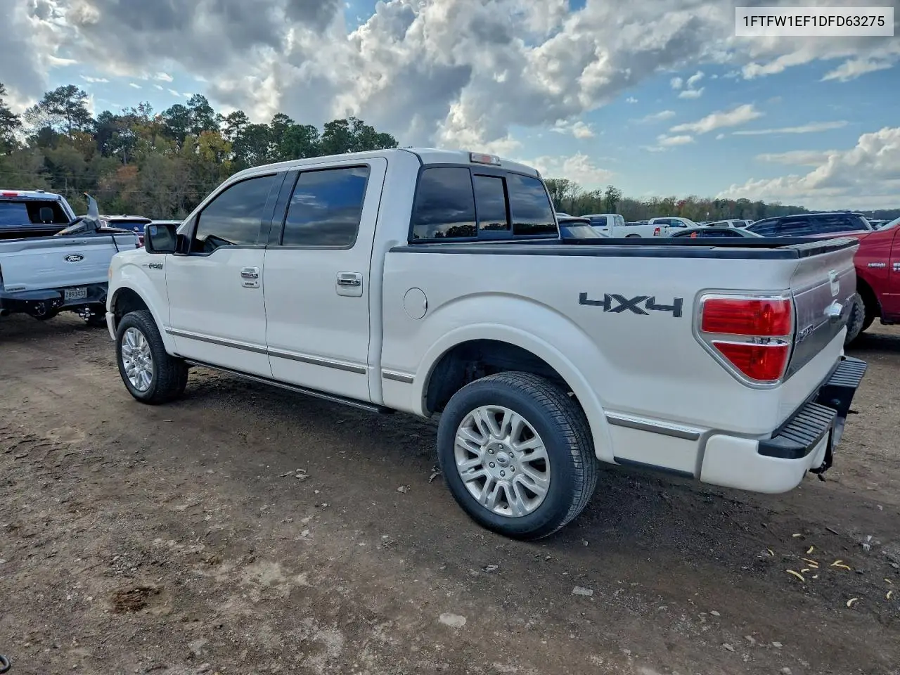 1FTFW1EF1DFD63275 2013 Ford F150 Supercrew
