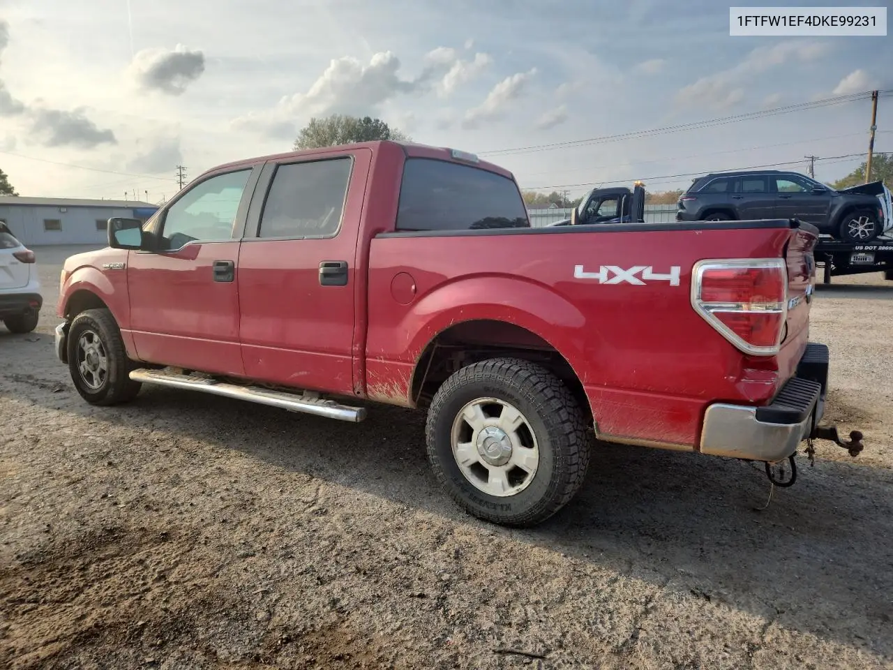 1FTFW1EF4DKE99231 2013 Ford F150 Supercrew