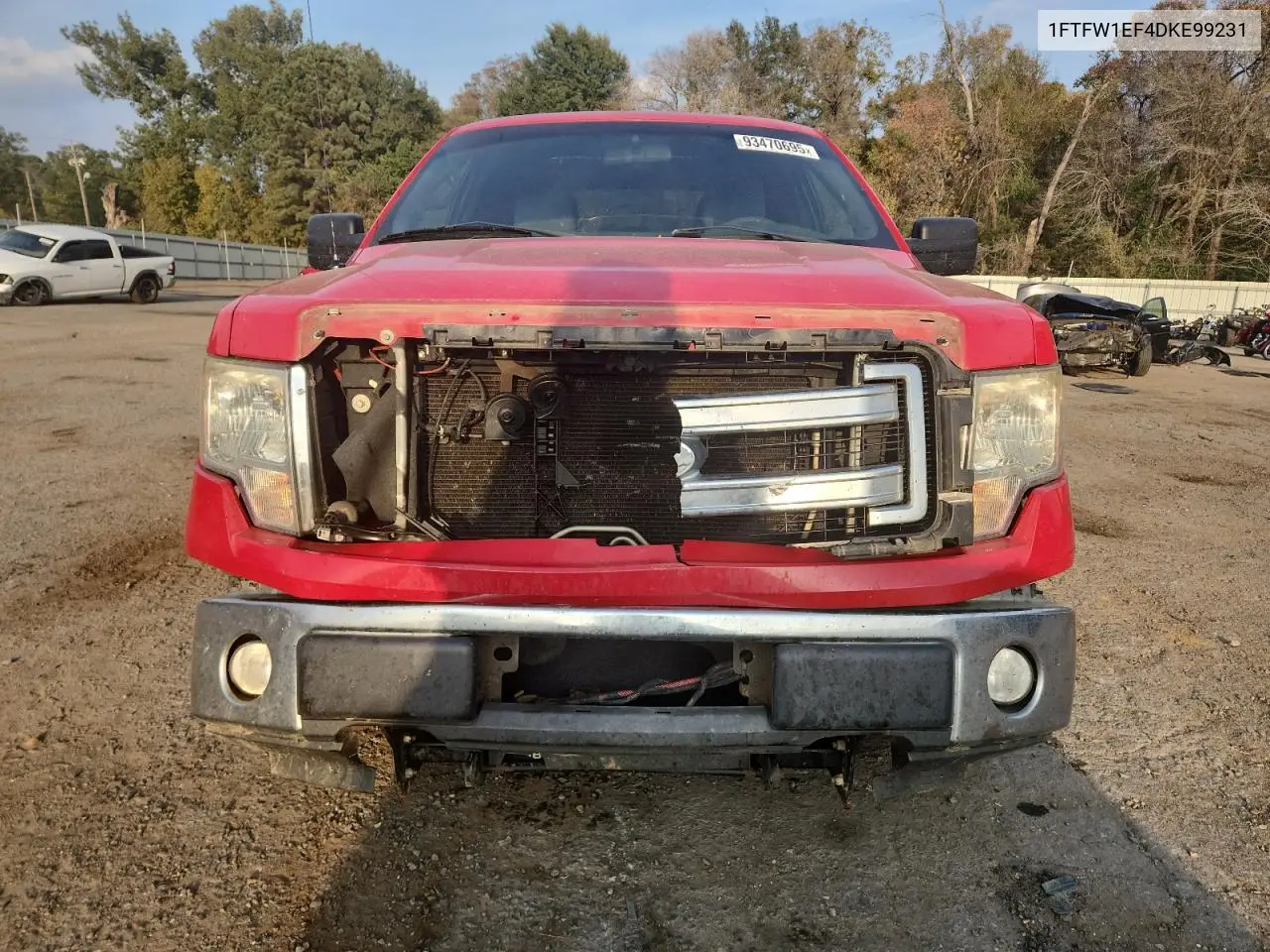1FTFW1EF4DKE99231 2013 Ford F150 Supercrew