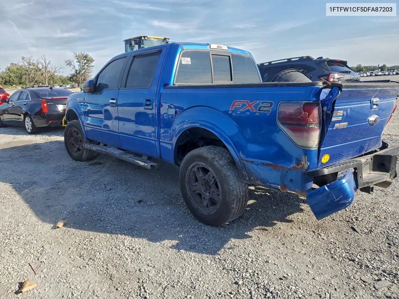 1FTFW1CF5DFA87203 2013 Ford F150 Supercrew