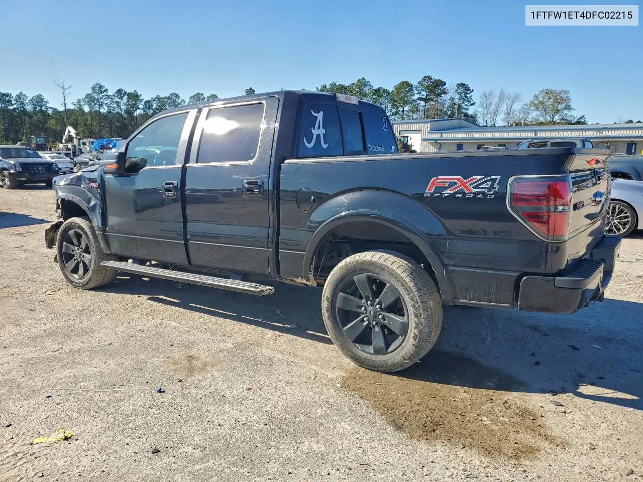 1FTFW1ET4DFC02215 2013 Ford F150 Supercrew