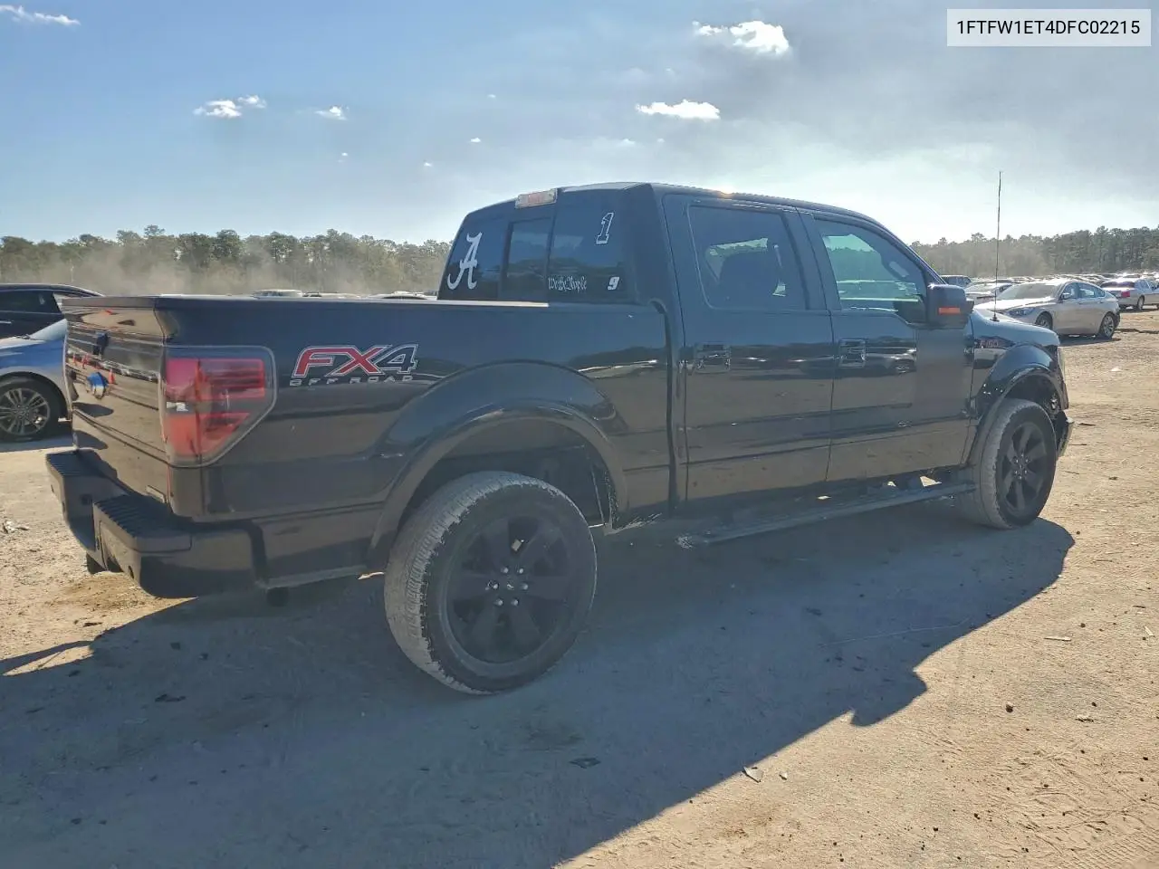 1FTFW1ET4DFC02215 2013 Ford F150 Supercrew