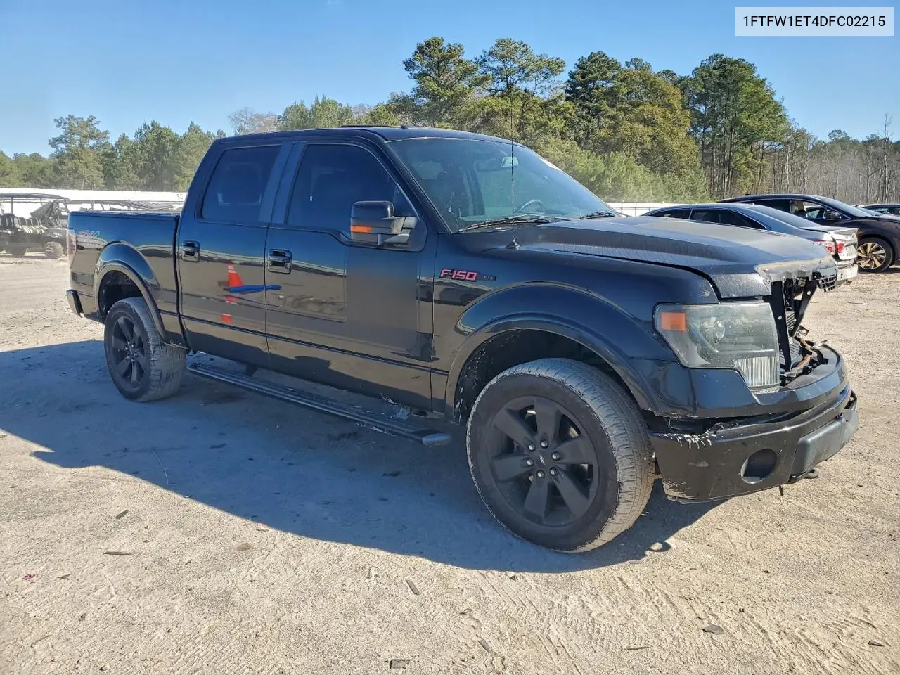 1FTFW1ET4DFC02215 2013 Ford F150 Supercrew