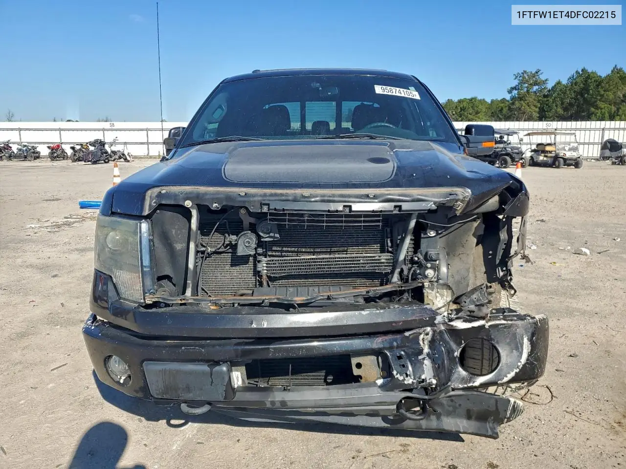 1FTFW1ET4DFC02215 2013 Ford F150 Supercrew