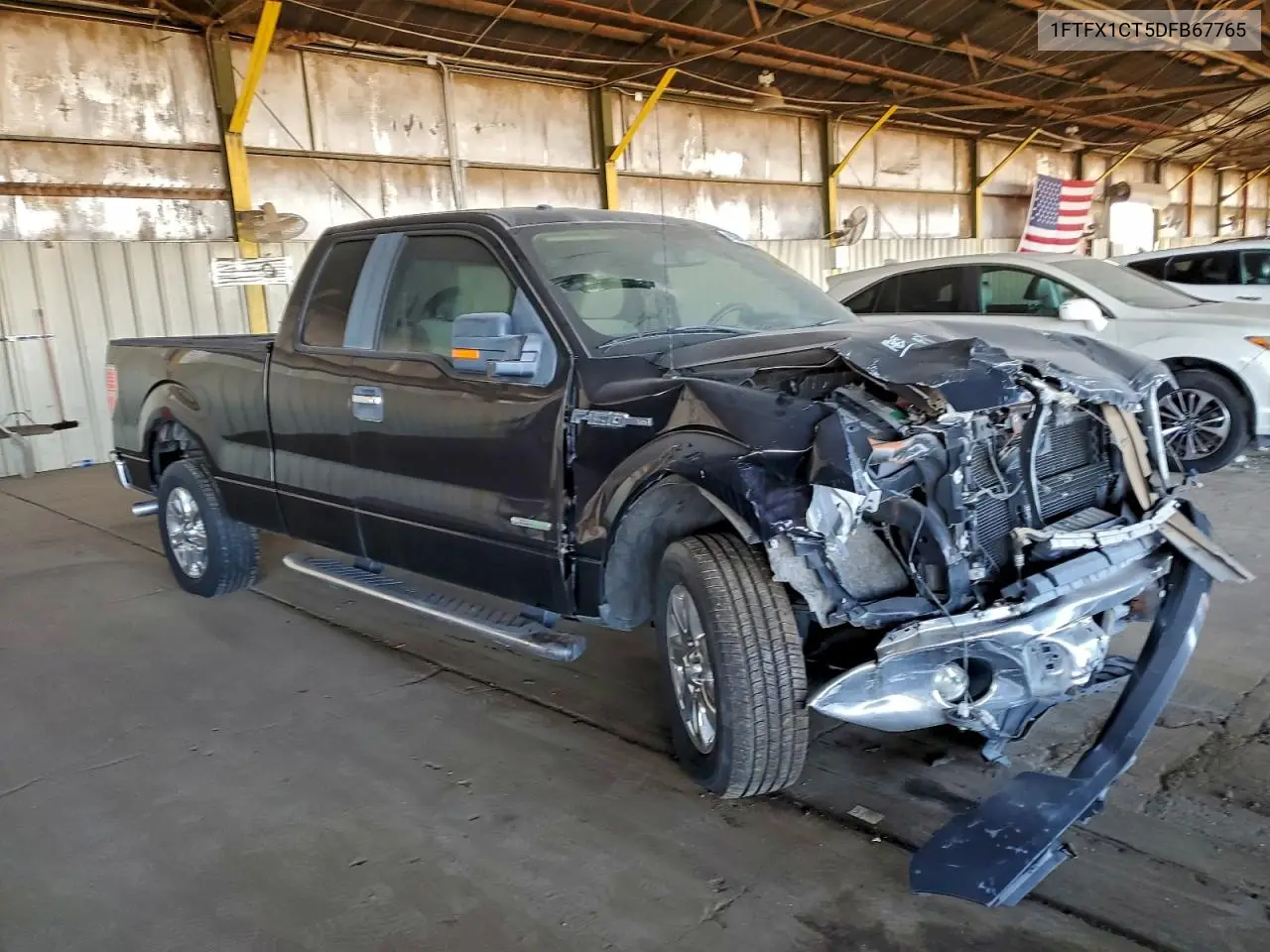 1FTFX1CT5DFB67765 2013 Ford F150 Super Cab