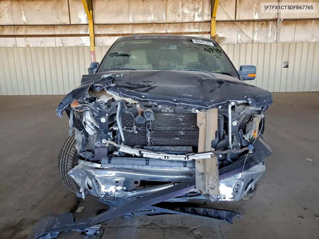 1FTFX1CT5DFB67765 2013 Ford F150 Super Cab