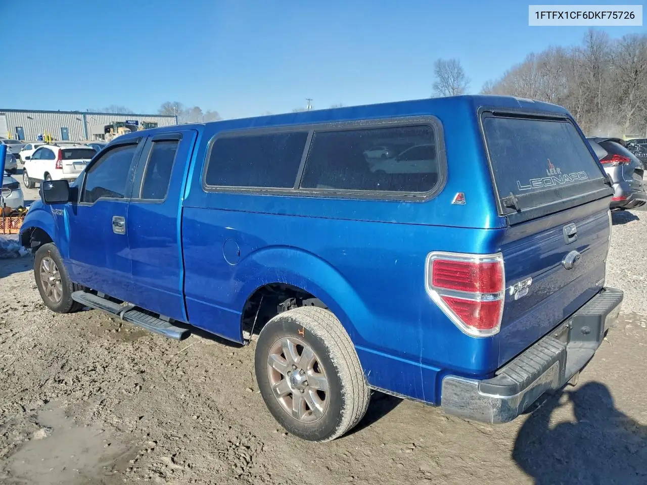 1FTFX1CF6DKF75726 2013 Ford F150 Super Cab