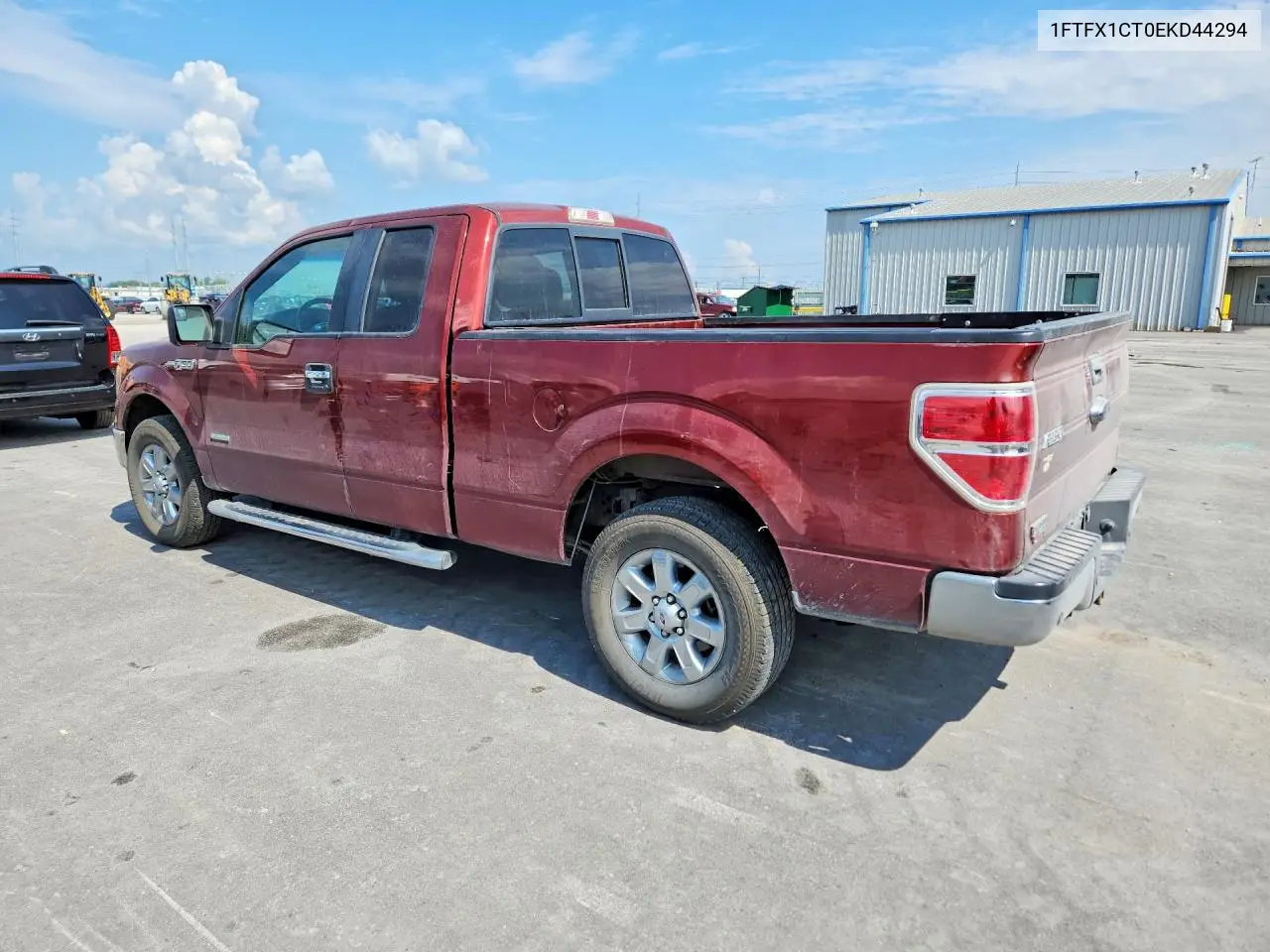 2014 Ford F150 Super Cab VIN: 1FTFX1CT0EKD44294 Lot: 59823296