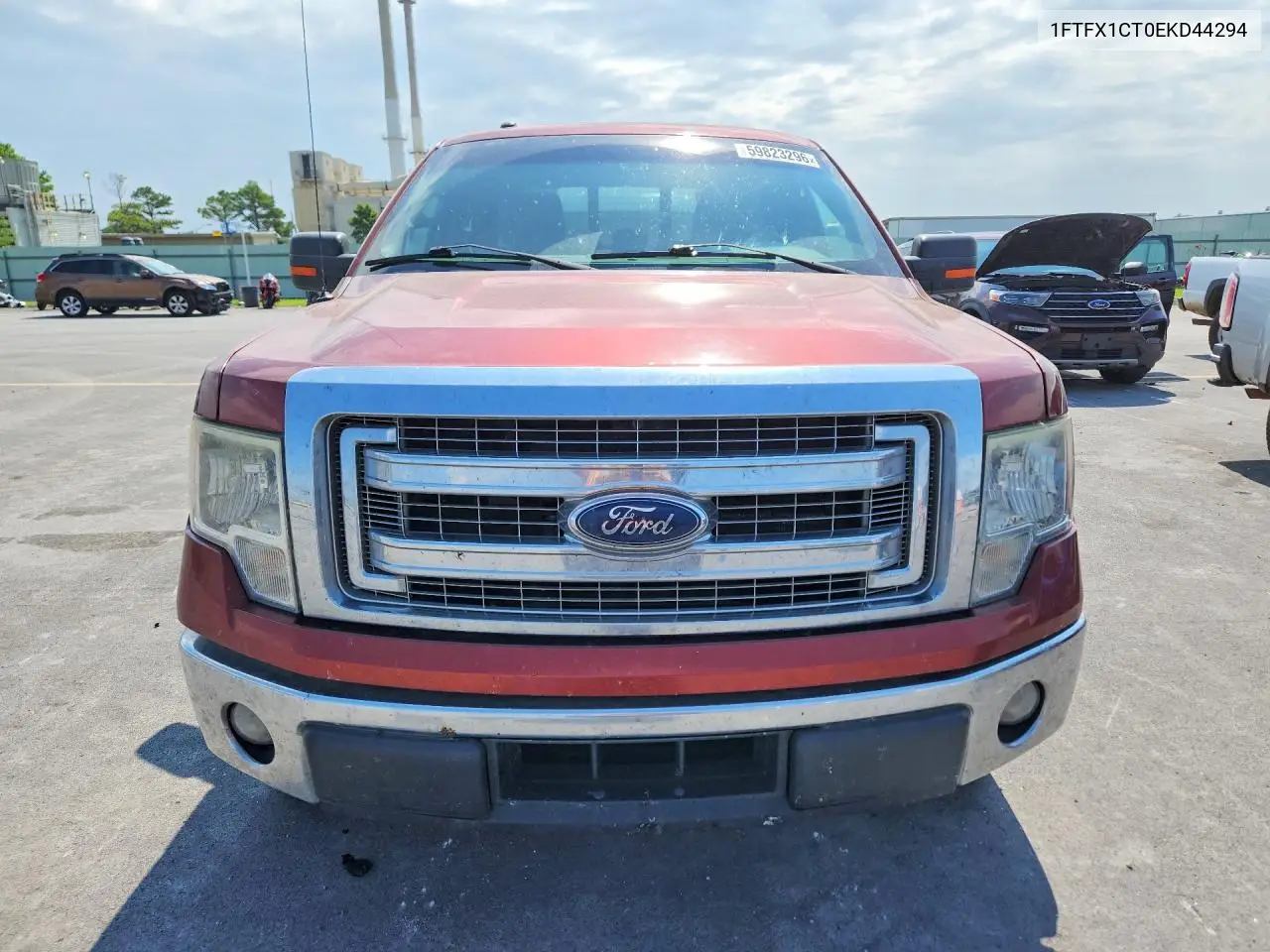 2014 Ford F150 Super Cab VIN: 1FTFX1CT0EKD44294 Lot: 59823296
