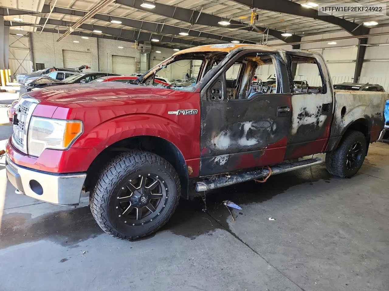 2014 Ford F150 Supercrew VIN: 1FTFW1EF2EKF24922 Lot: 59919776
