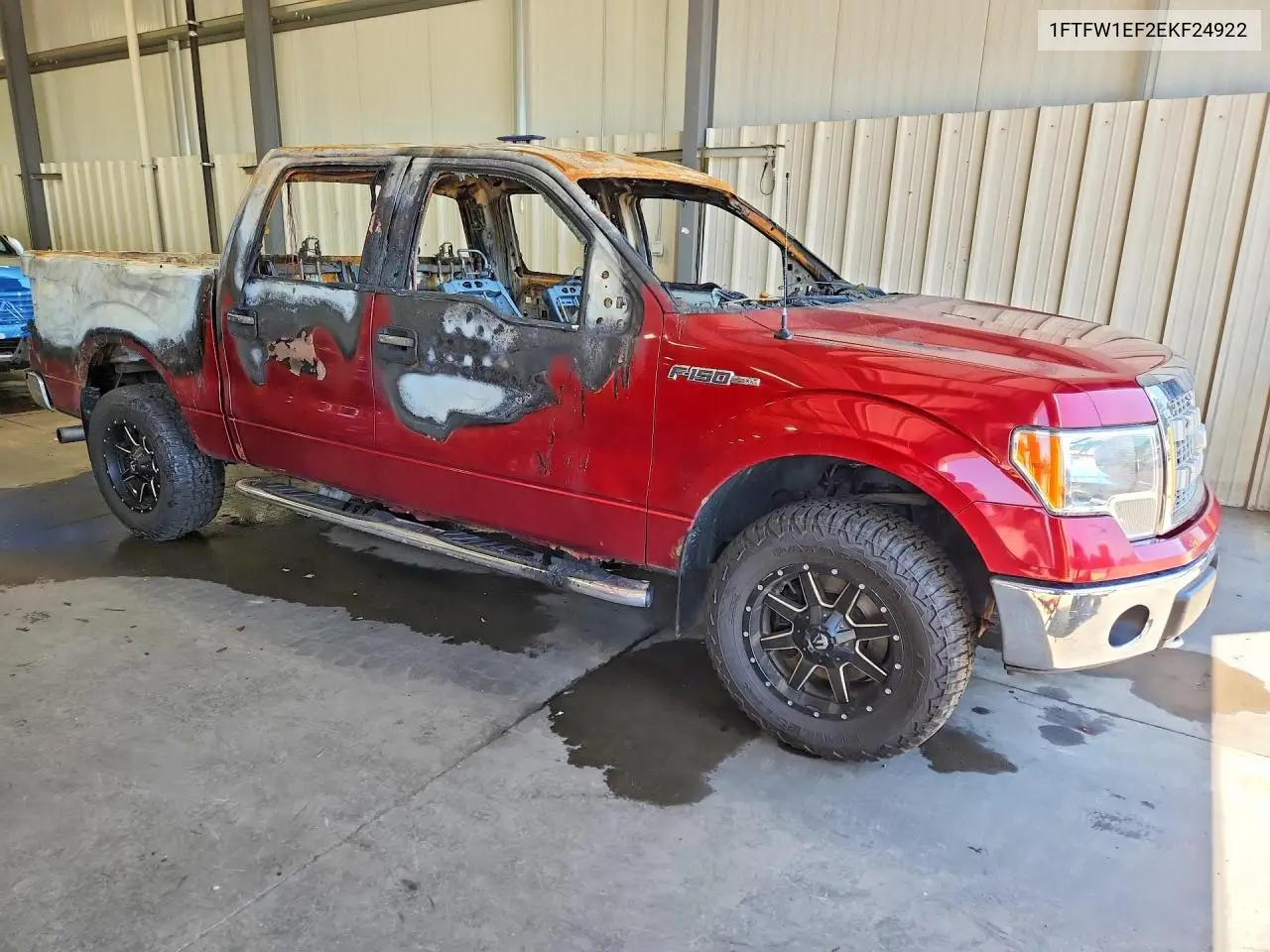 2014 Ford F150 Supercrew VIN: 1FTFW1EF2EKF24922 Lot: 59919776