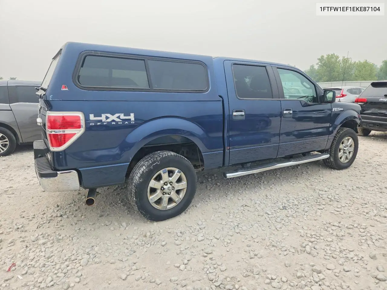 2014 Ford F150 Supercrew VIN: 1FTFW1EF1EKE87104 Lot: 60974386