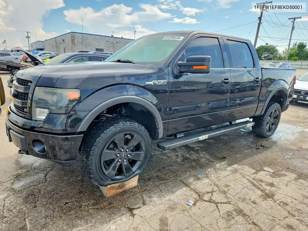 2014 Ford F150 Supercrew VIN: 1FTFW1EF8EKD50001 Lot: 61299336