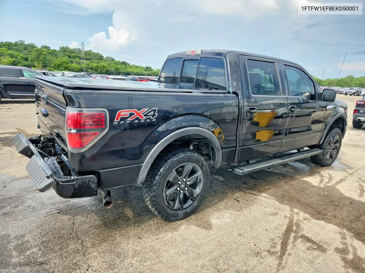 2014 Ford F150 Supercrew VIN: 1FTFW1EF8EKD50001 Lot: 61299336
