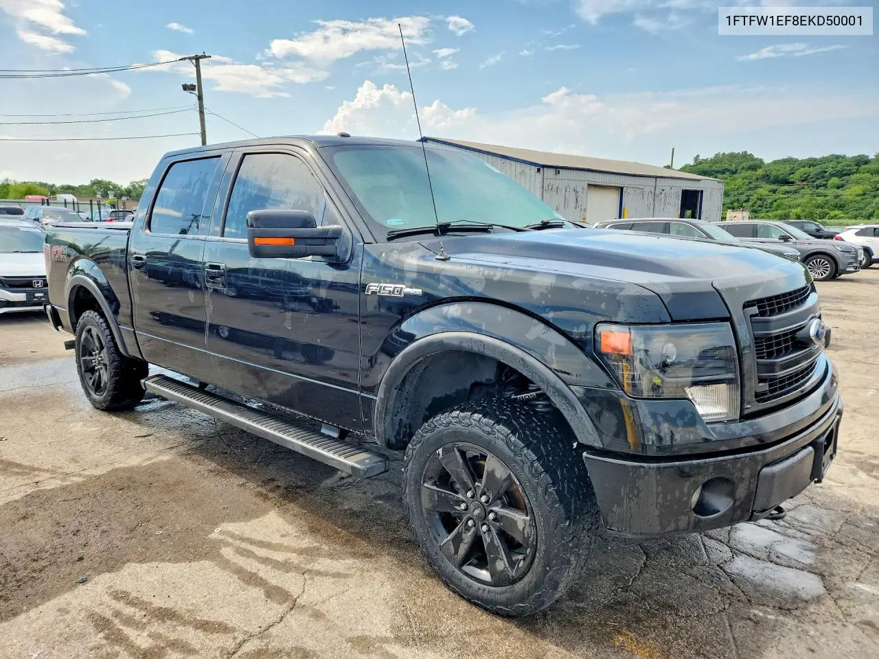 2014 Ford F150 Supercrew VIN: 1FTFW1EF8EKD50001 Lot: 61299336