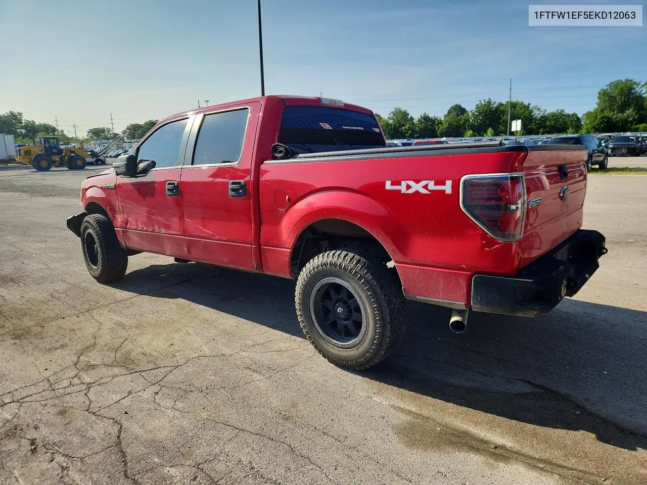 2014 Ford F150 Supercrew VIN: 1FTFW1EF5EKD12063 Lot: 61672546
