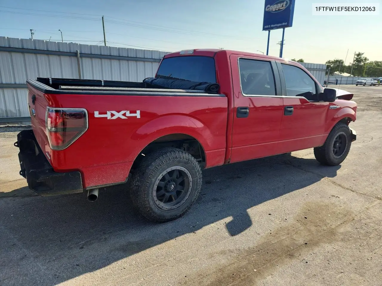 2014 Ford F150 Supercrew VIN: 1FTFW1EF5EKD12063 Lot: 61672546