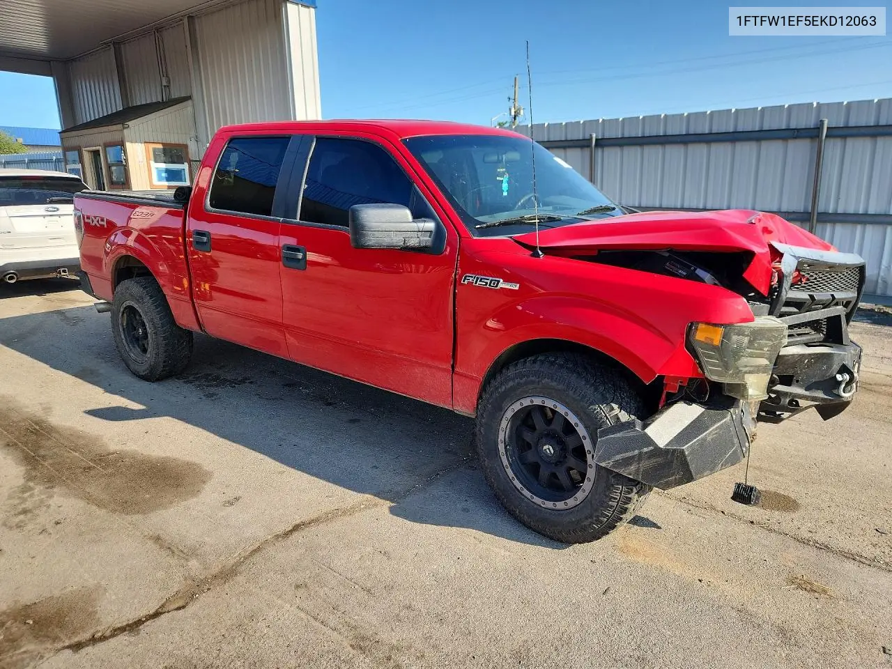 2014 Ford F150 Supercrew VIN: 1FTFW1EF5EKD12063 Lot: 61672546
