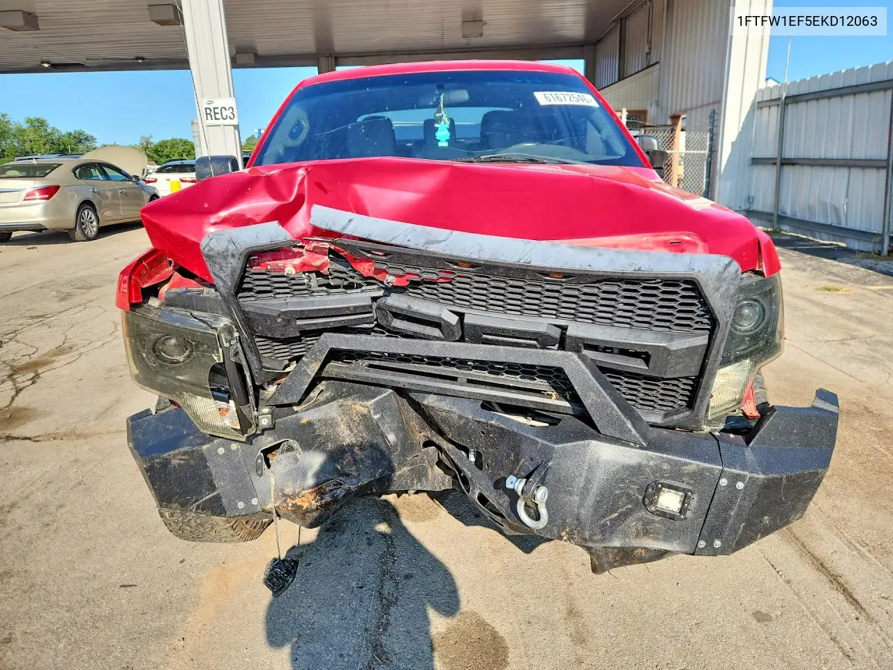 2014 Ford F150 Supercrew VIN: 1FTFW1EF5EKD12063 Lot: 61672546