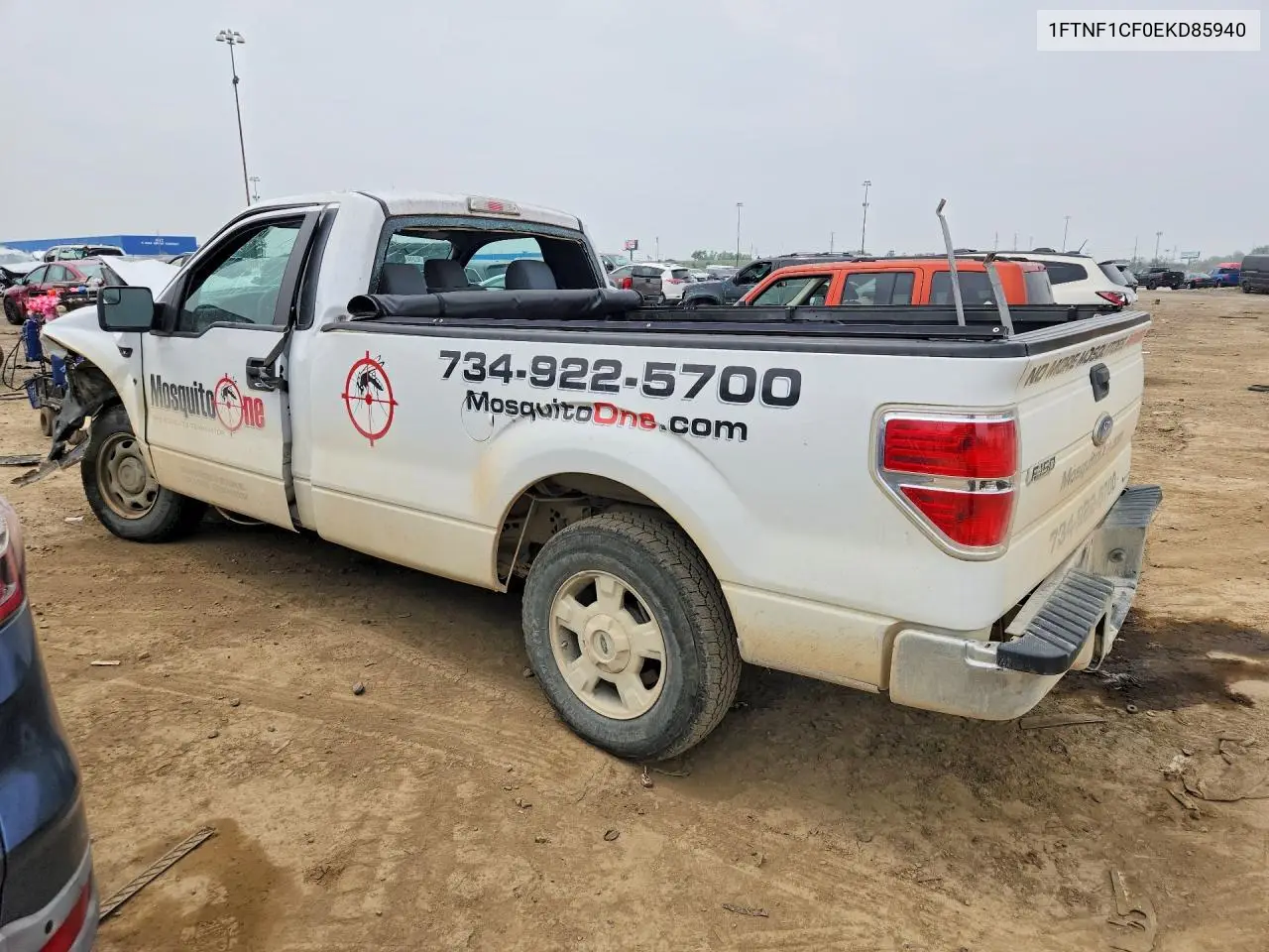 2014 Ford F150 VIN: 1FTNF1CF0EKD85940 Lot: 61850746