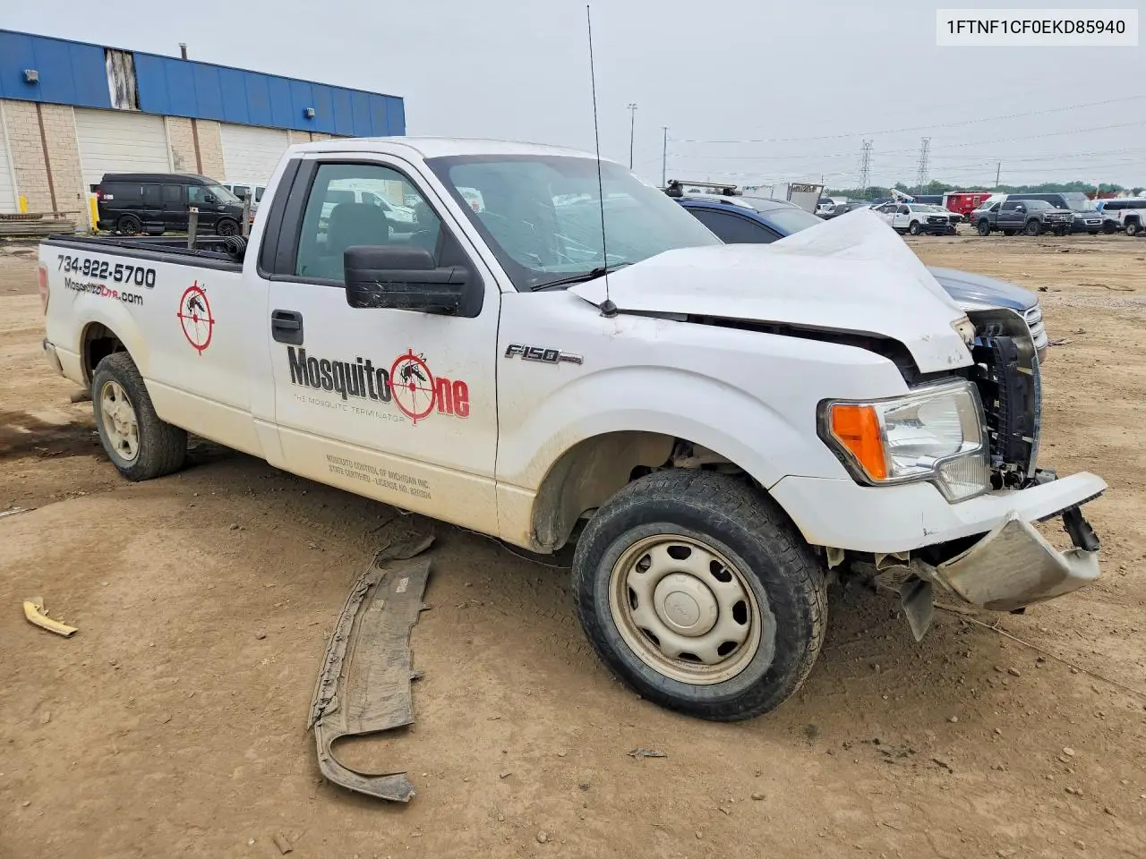 2014 Ford F150 VIN: 1FTNF1CF0EKD85940 Lot: 61850746