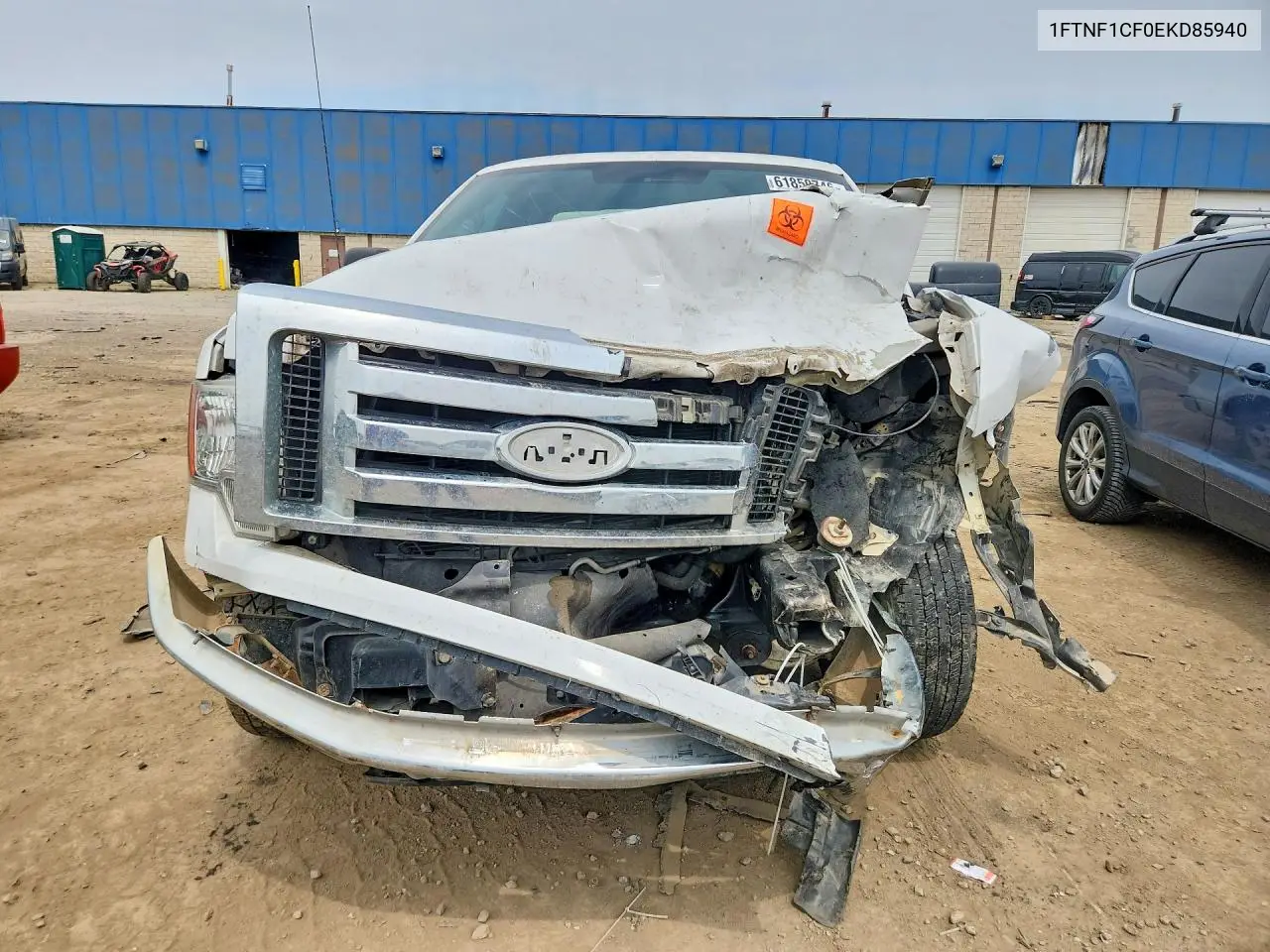 2014 Ford F150 VIN: 1FTNF1CF0EKD85940 Lot: 61850746