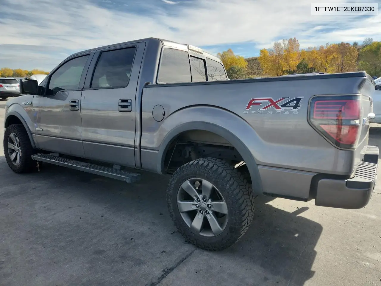1FTFW1ET2EKE87330 2014 Ford F150 Supercrew