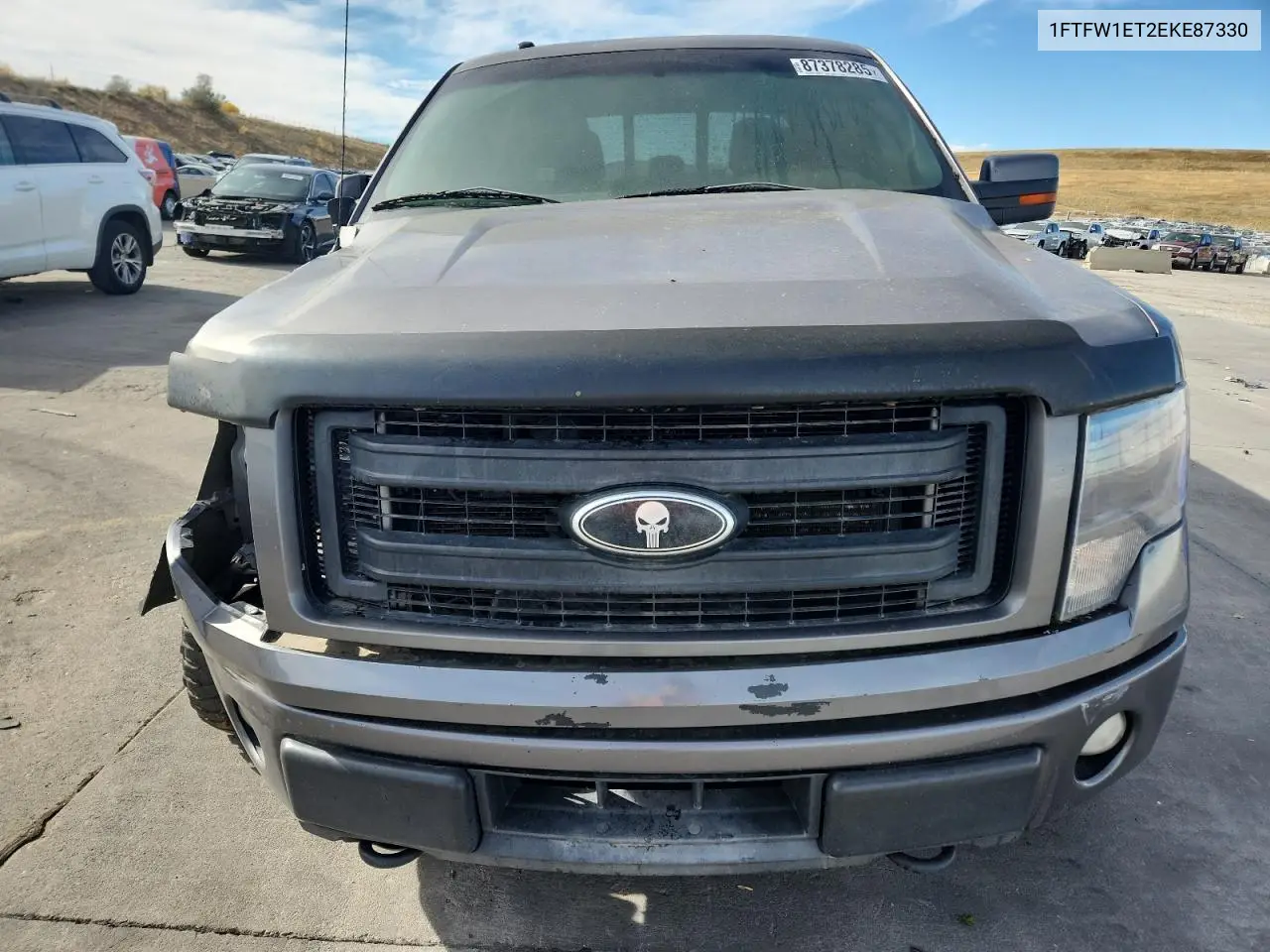 1FTFW1ET2EKE87330 2014 Ford F150 Supercrew