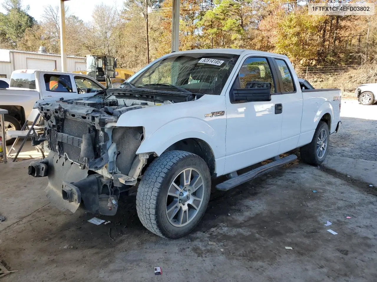 1FTFX1CF4EFD03802 2014 Ford F150 Super Cab
