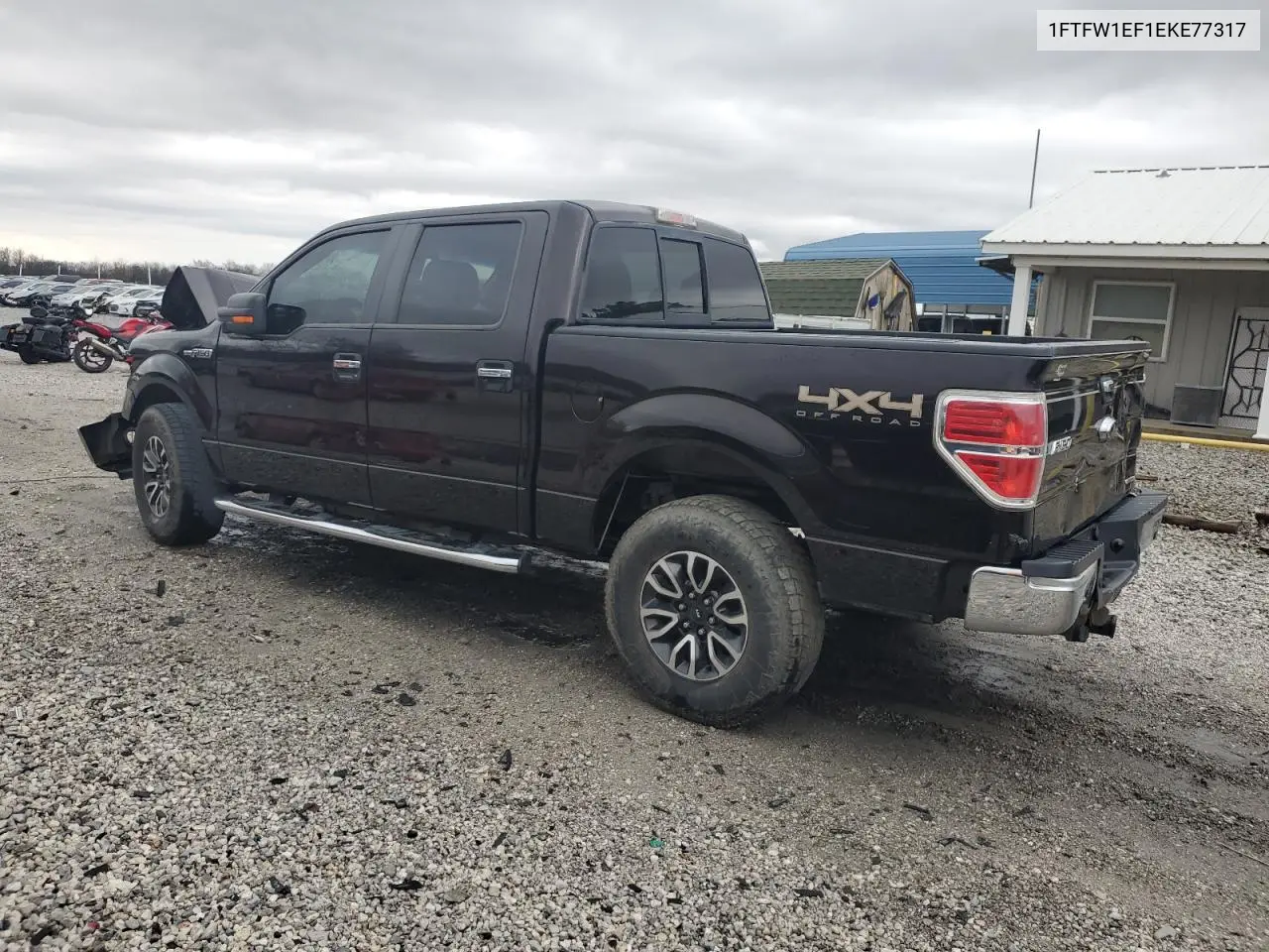 1FTFW1EF1EKE77317 2014 Ford F150 Supercrew