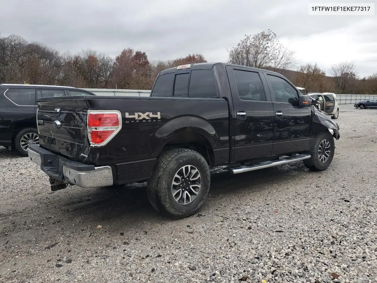 1FTFW1EF1EKE77317 2014 Ford F150 Supercrew